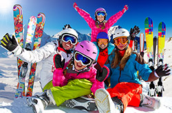 Vacances en famille enfants séjour au ski vacances au ski