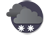 bedeckt, Schneeschauer